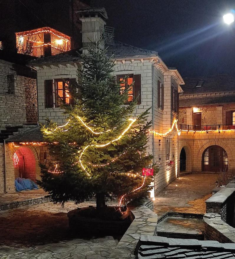 Βίτσα Πετρόκτιστο Αρχοντικό "Ιόλη" Με Θέα Ζαγόρι Villa Exterior photo